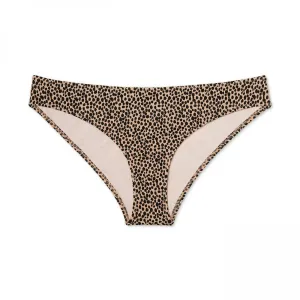 Shade & Shore Women's Ribbed Cheeky Bikini Bottom