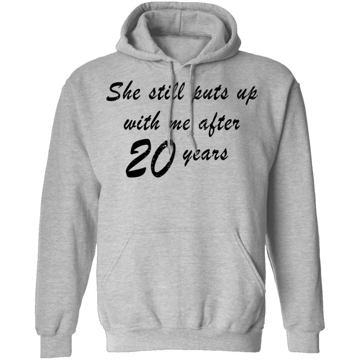 She Still Puts Up With Me After 20 Years T-Shirt
