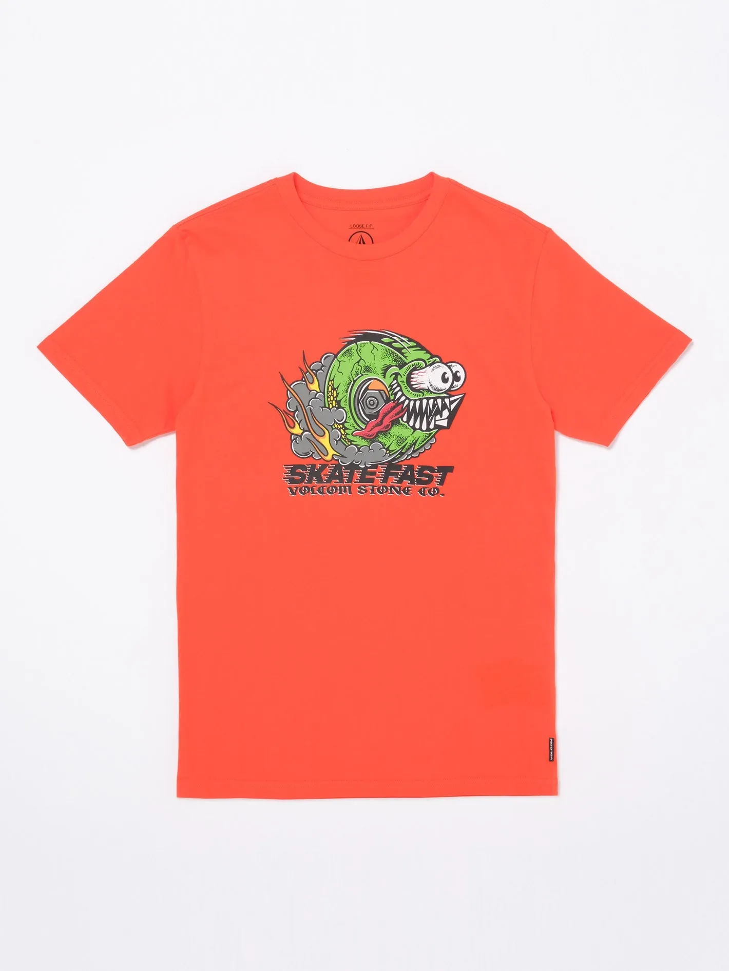 Skate Fast T-Shirt - Bright Red  - (KINDER)