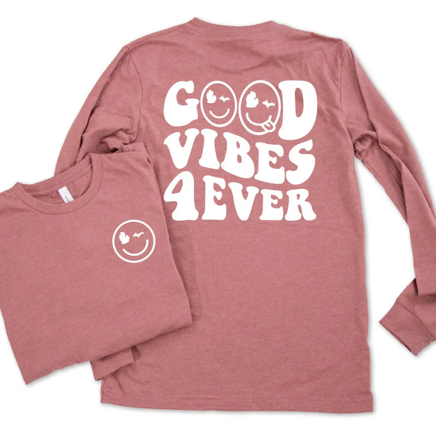 Smile long sleeve tee
