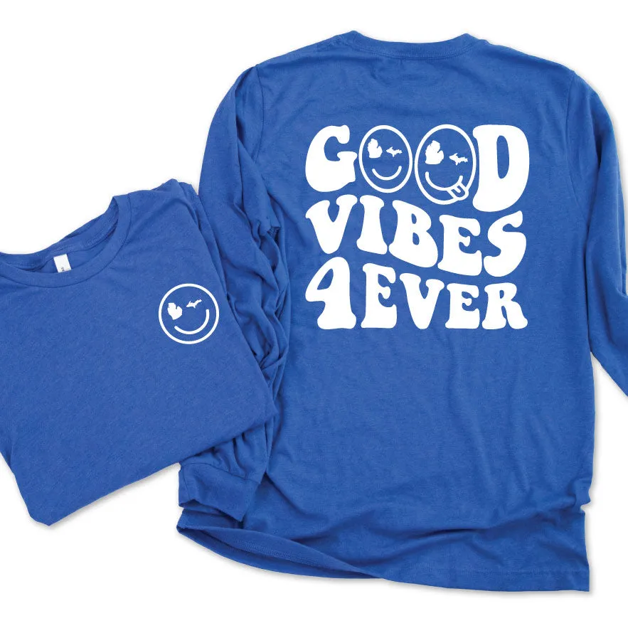 Smile long sleeve tee