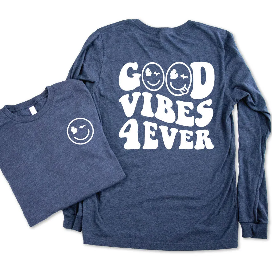 Smile long sleeve tee