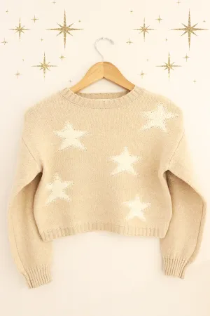 STAR SWEATER | KIDS SIZE 7 - 16