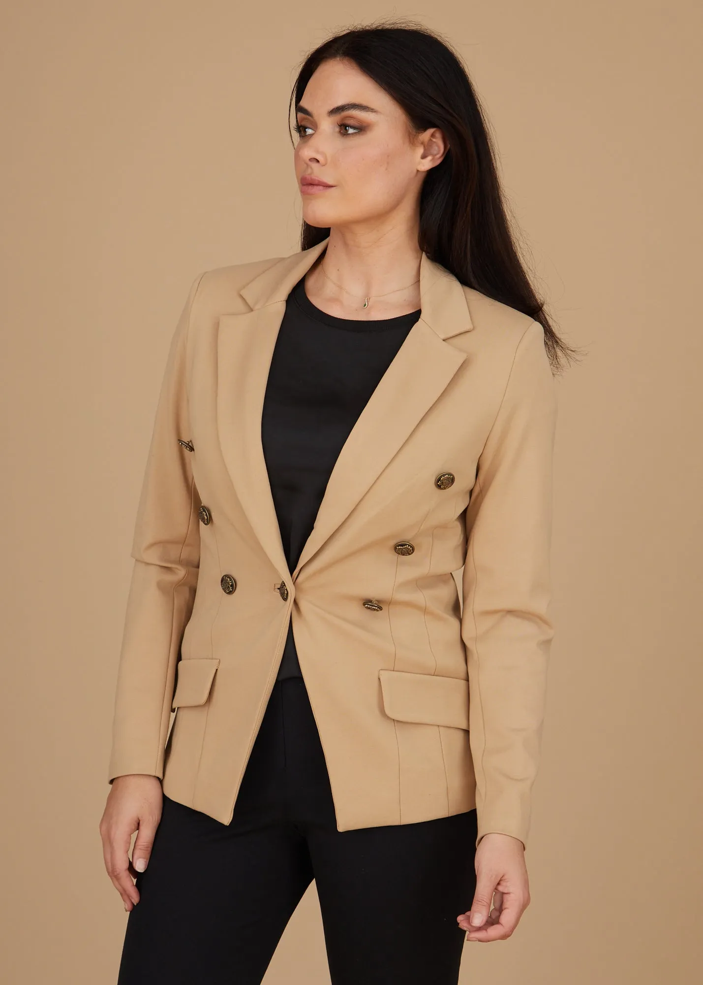 Steely 1 Button DB Jacket - Bur Plaid: FINAL SALE