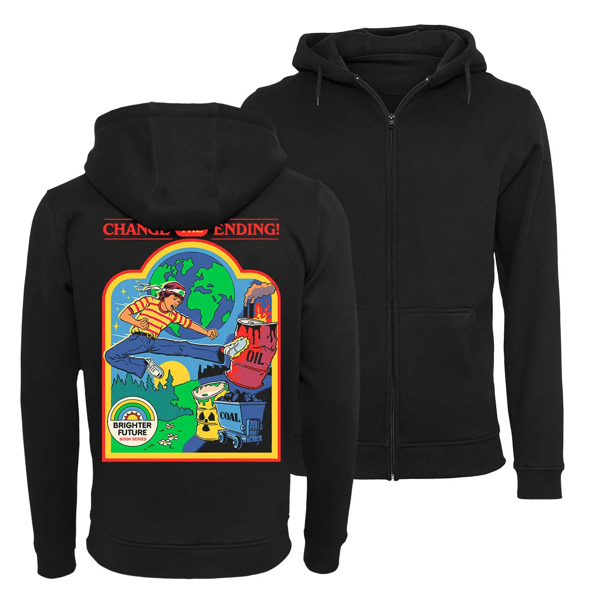 Steven Rhodes - Change the Ending! - Zip-Hoodie