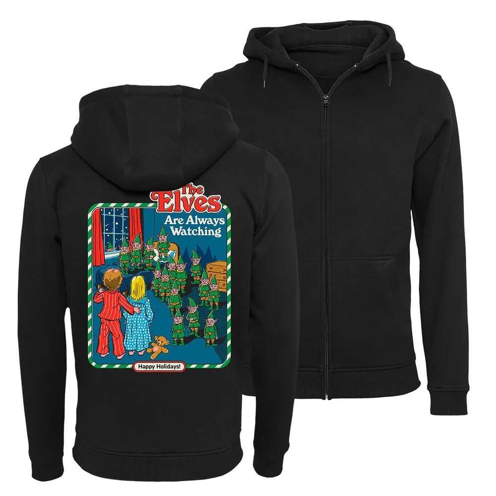 Steven Rhodes - The Elves are watching - Zip-Hoodie
