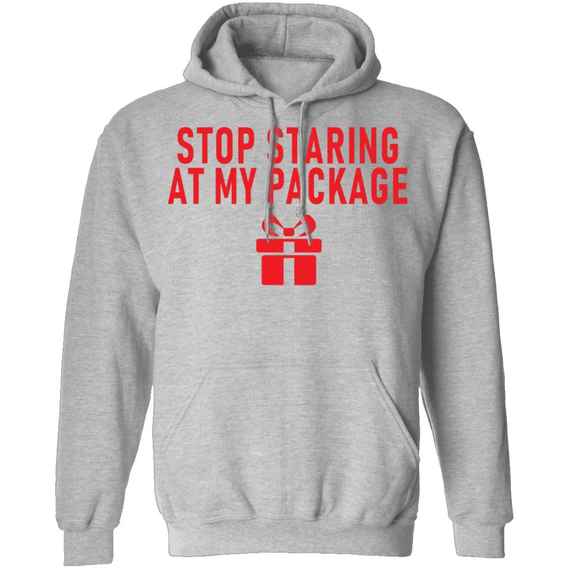 Stop Staring At My Package T-Shirt