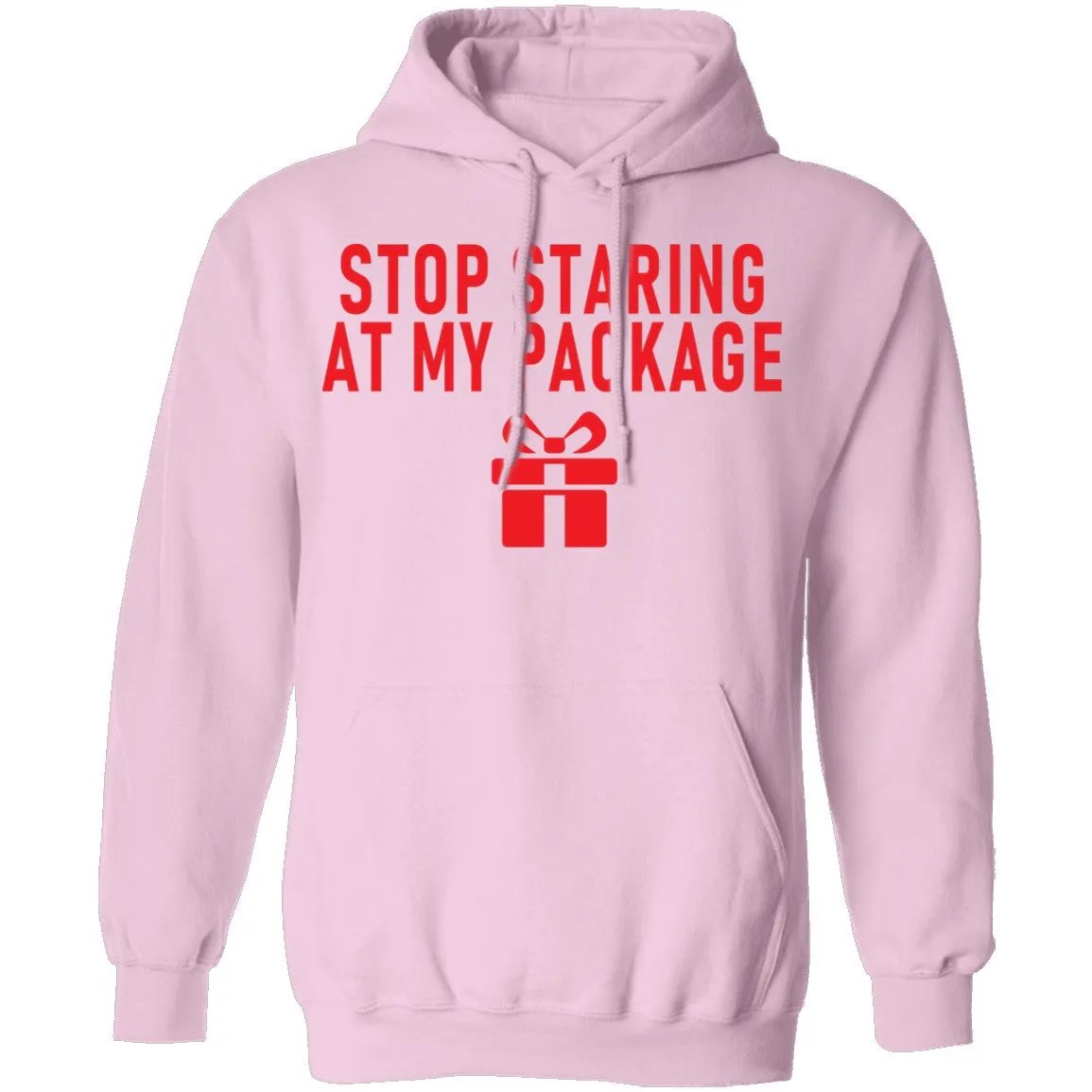 Stop Staring At My Package T-Shirt