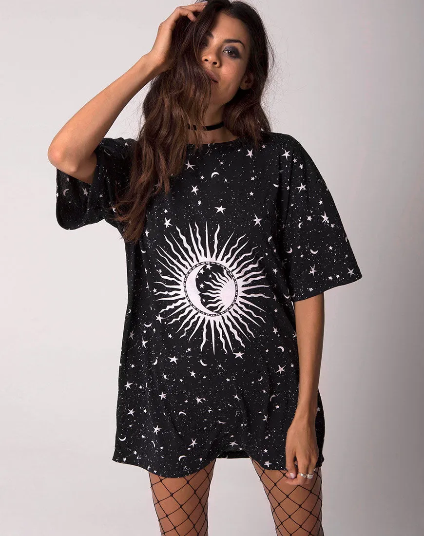 Summer New Loose Short-sleeved T-shirt Women's Round Neck Print T-shirt