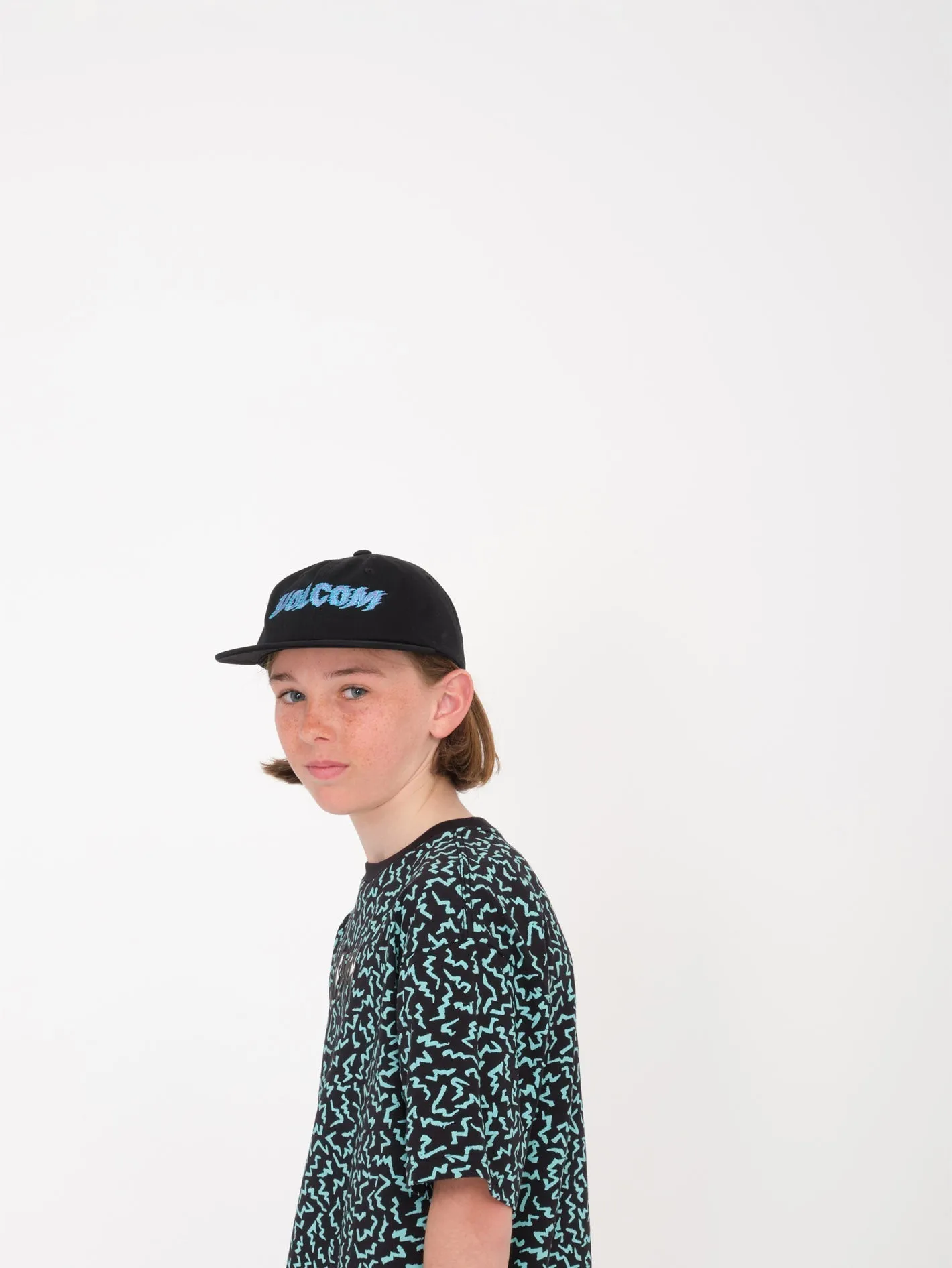 Surfpunk T-Shirt - BLACK  - (KINDER)