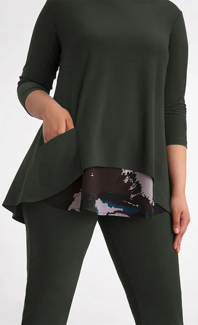 Sympli Nu Whisper Split Back Top