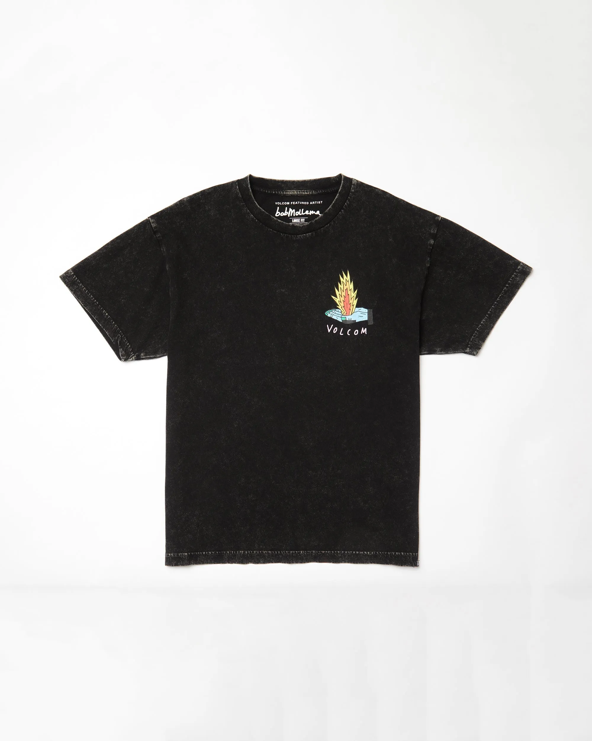 T-shirt Bob Mollema 1 - WASHED BLACK - (ENFANT)