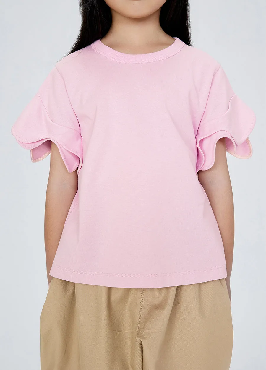 T-shirt / jnby by JNBY  Loose Fitting Short-sleeved T-shirt