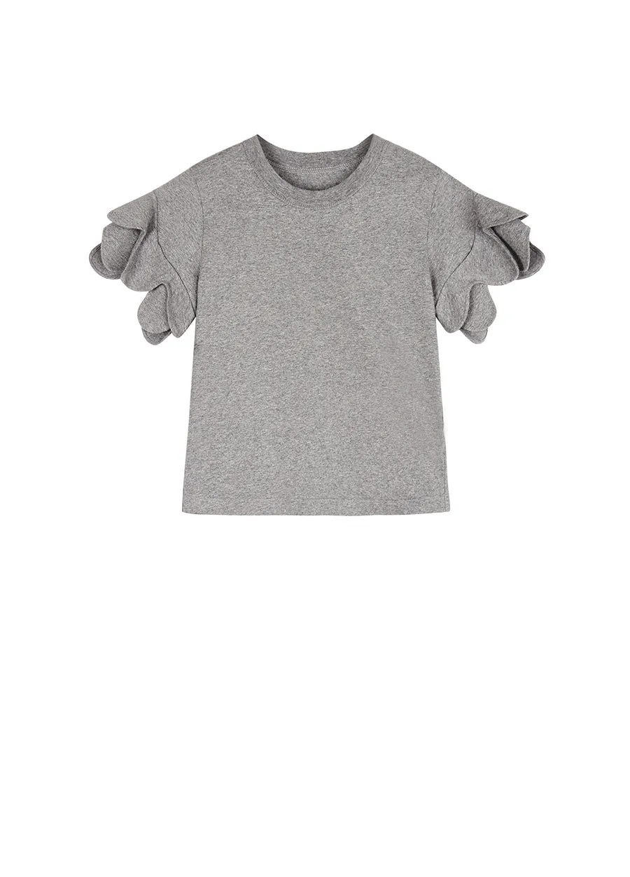T-shirt / jnby by JNBY  Loose Fitting Short-sleeved T-shirt
