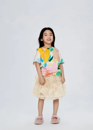T-shirt / jnby by JNBY  Loose Fitting Short-sleeved T-shirt