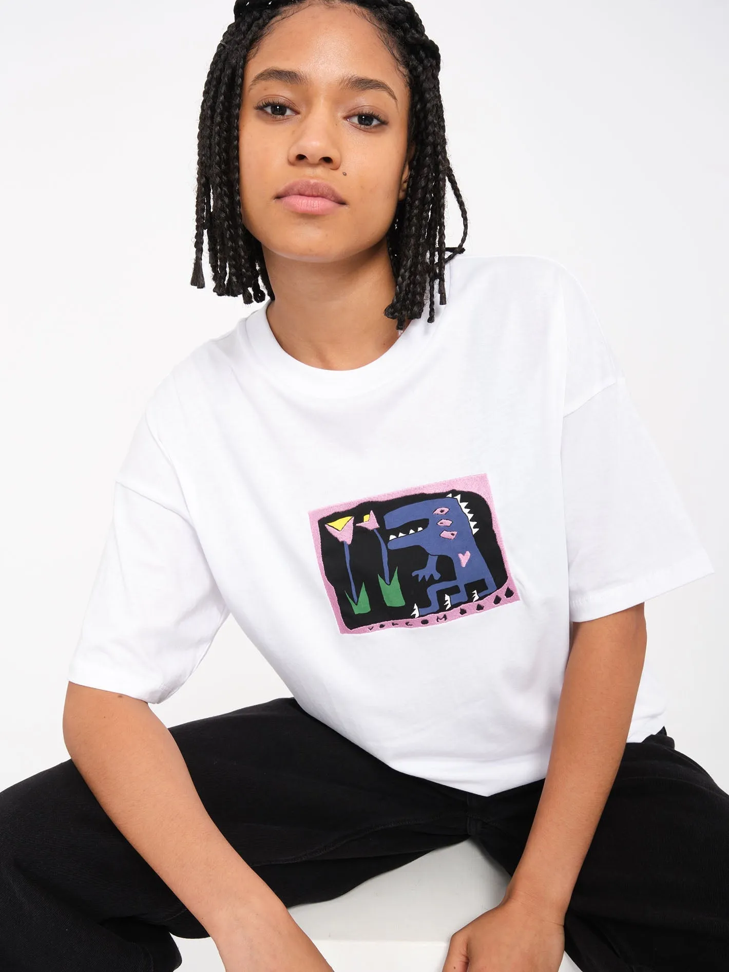 T-shirt Ride The Tee - WHITE