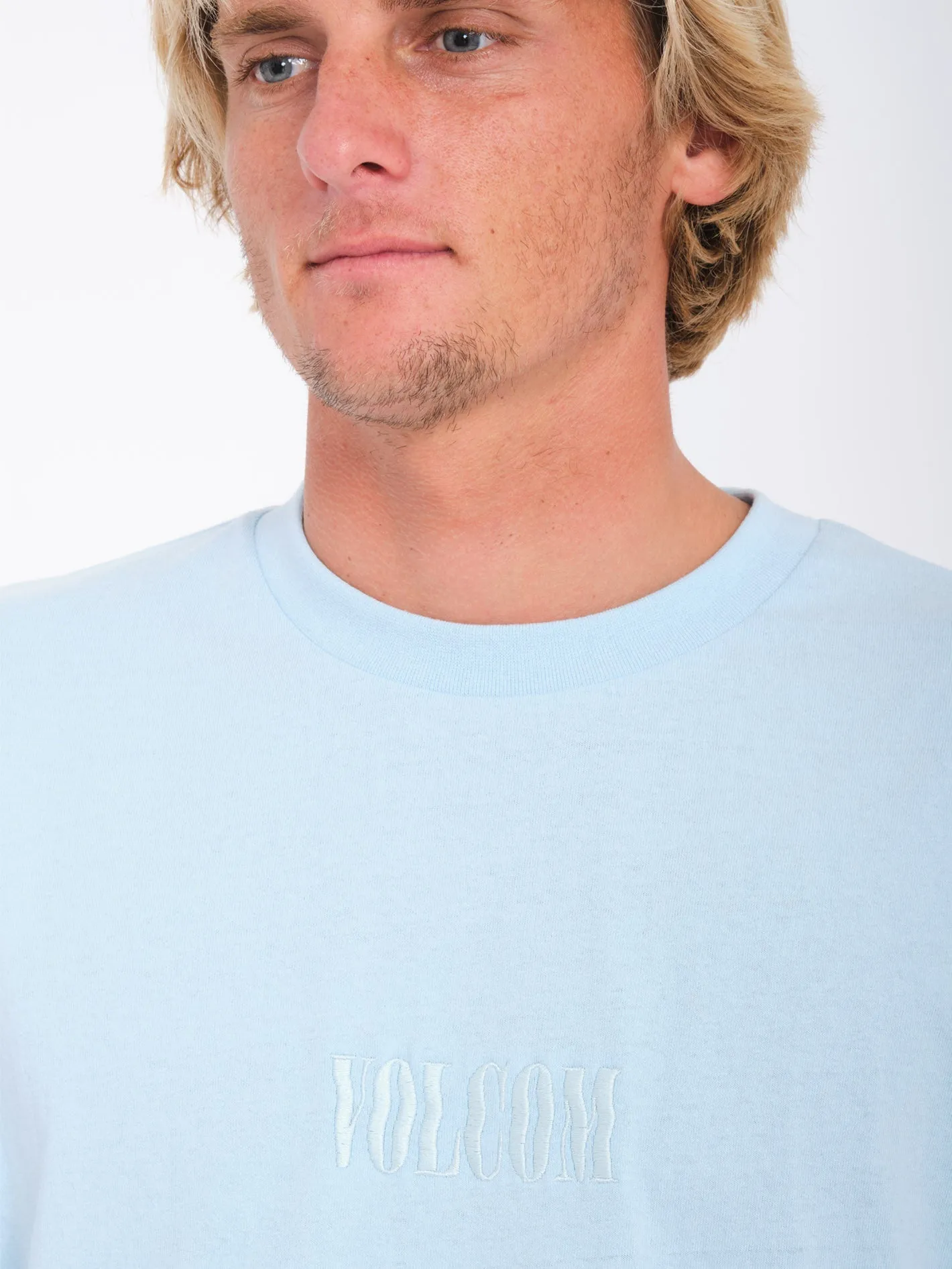 T-shirt Ripple Stone - MISTY BLUE