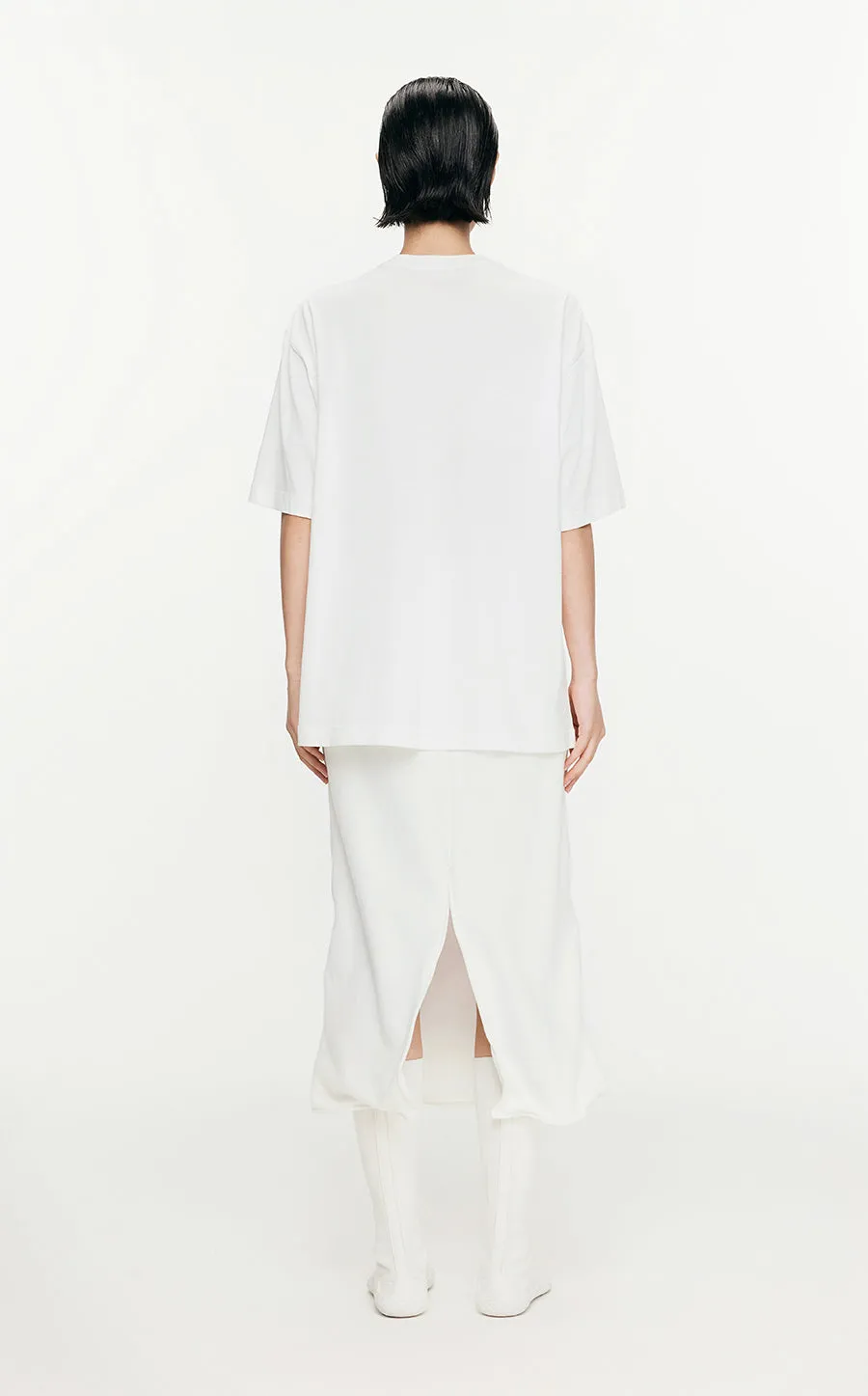 T-Shirt/JNBY Loose Fitting Micro Elastic Short-sleeved T-Shirt