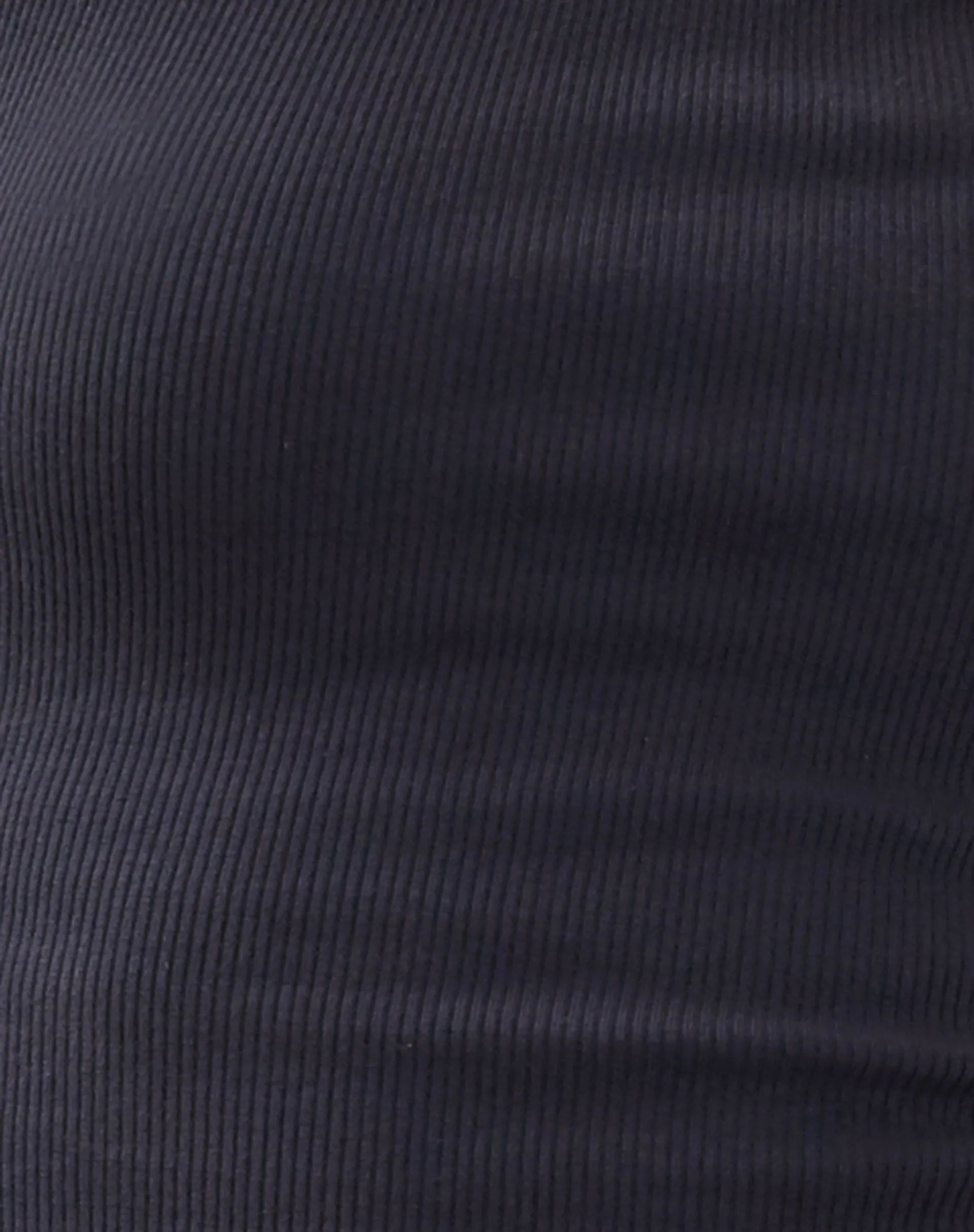 Tasley Ribbed Folded Sleeve Tee in Ocean Storm