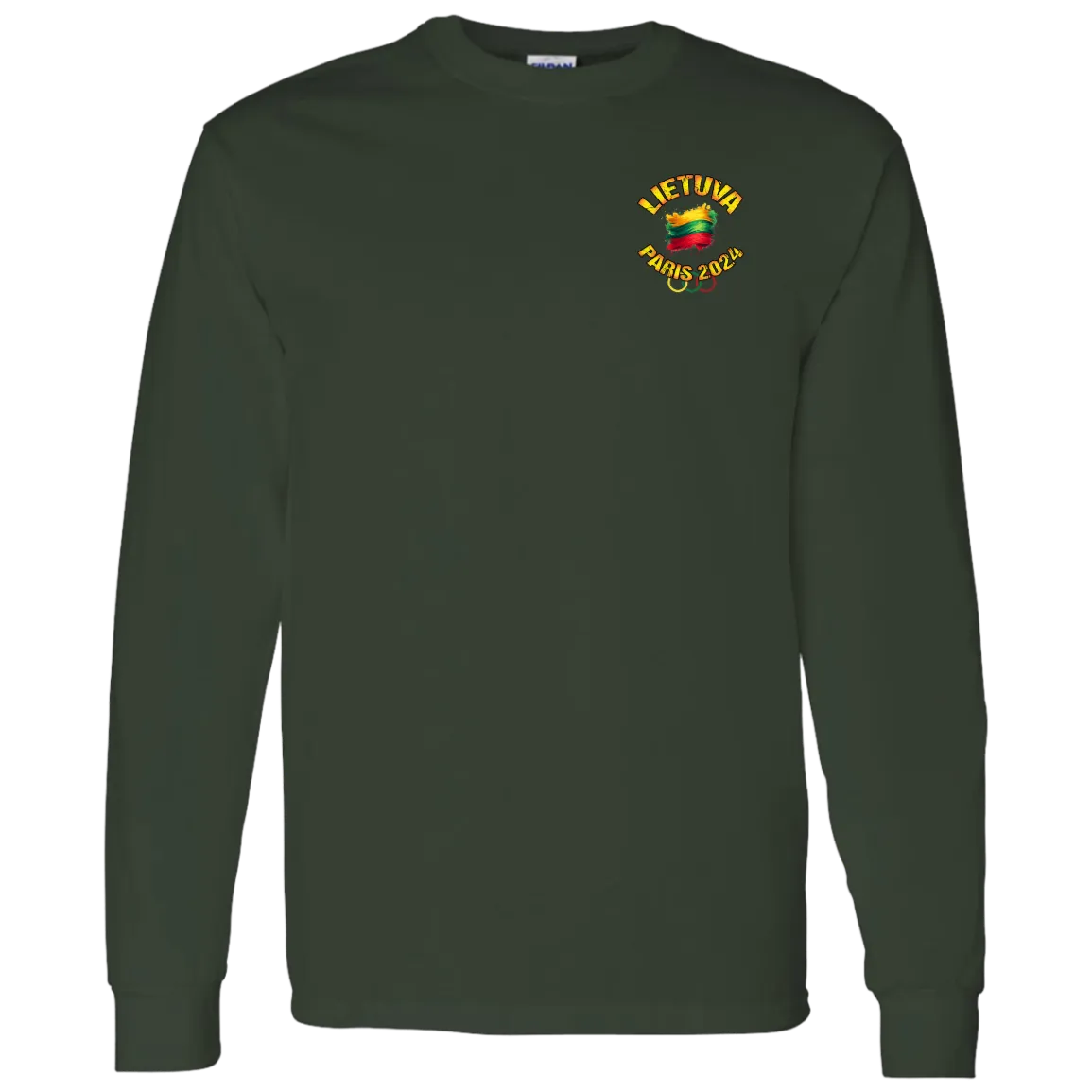 Team Lietuva 2024 Olympics - Men's Classic Cotton Long Sleeve T