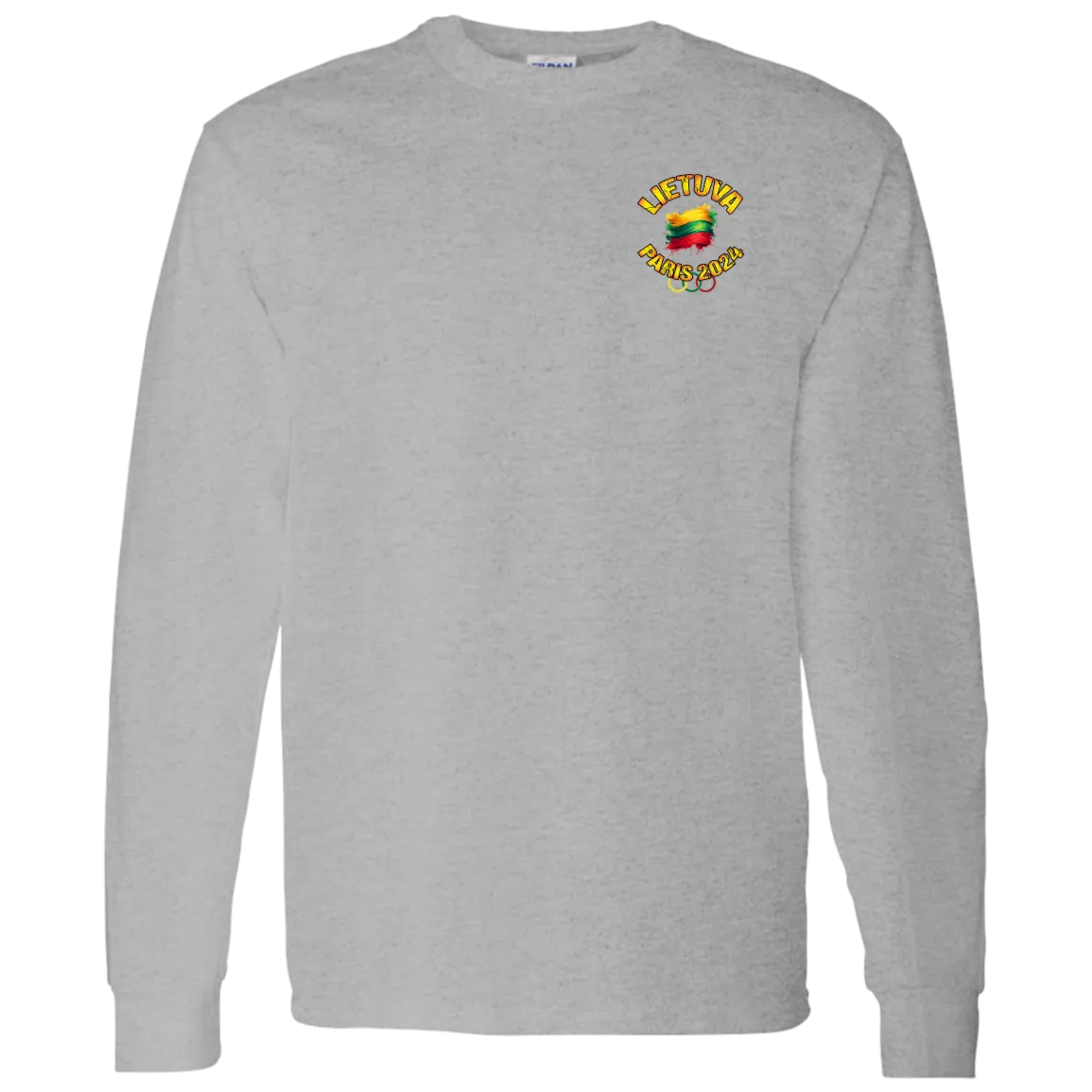 Team Lietuva 2024 Olympics - Men's Classic Cotton Long Sleeve T