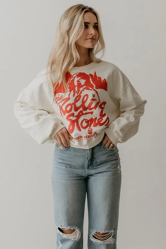 The Rolling Stones New York City Sweatshirt (People Of Leisure)