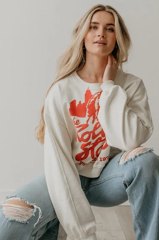 The Rolling Stones New York City Sweatshirt (People Of Leisure)