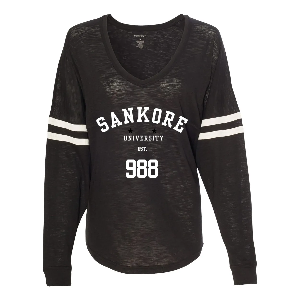 The Sankore University Legend Series - Women's VarsiTee V-Neck Jersey