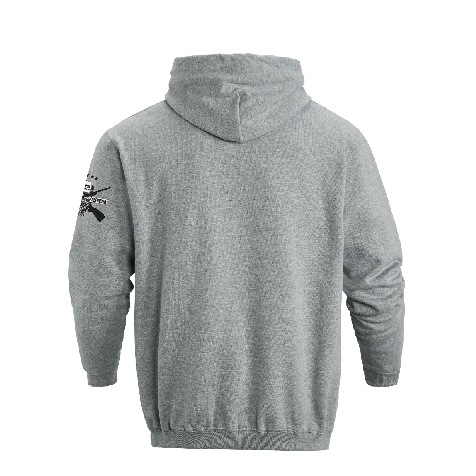 THOU SHALT NOT TRY ME GRAPHIC POCKET  HOODIE