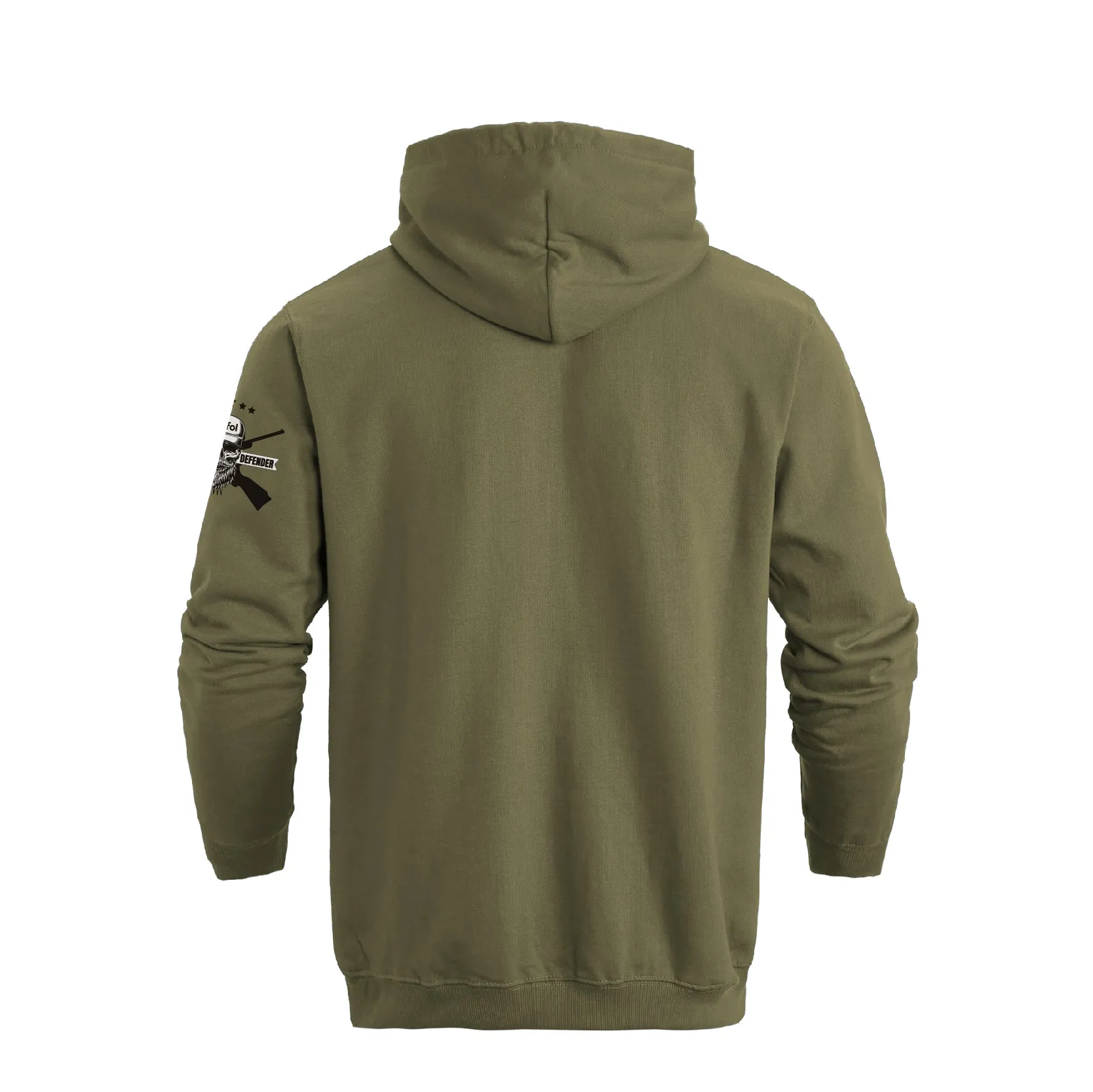 THOU SHALT NOT TRY ME GRAPHIC POCKET  HOODIE