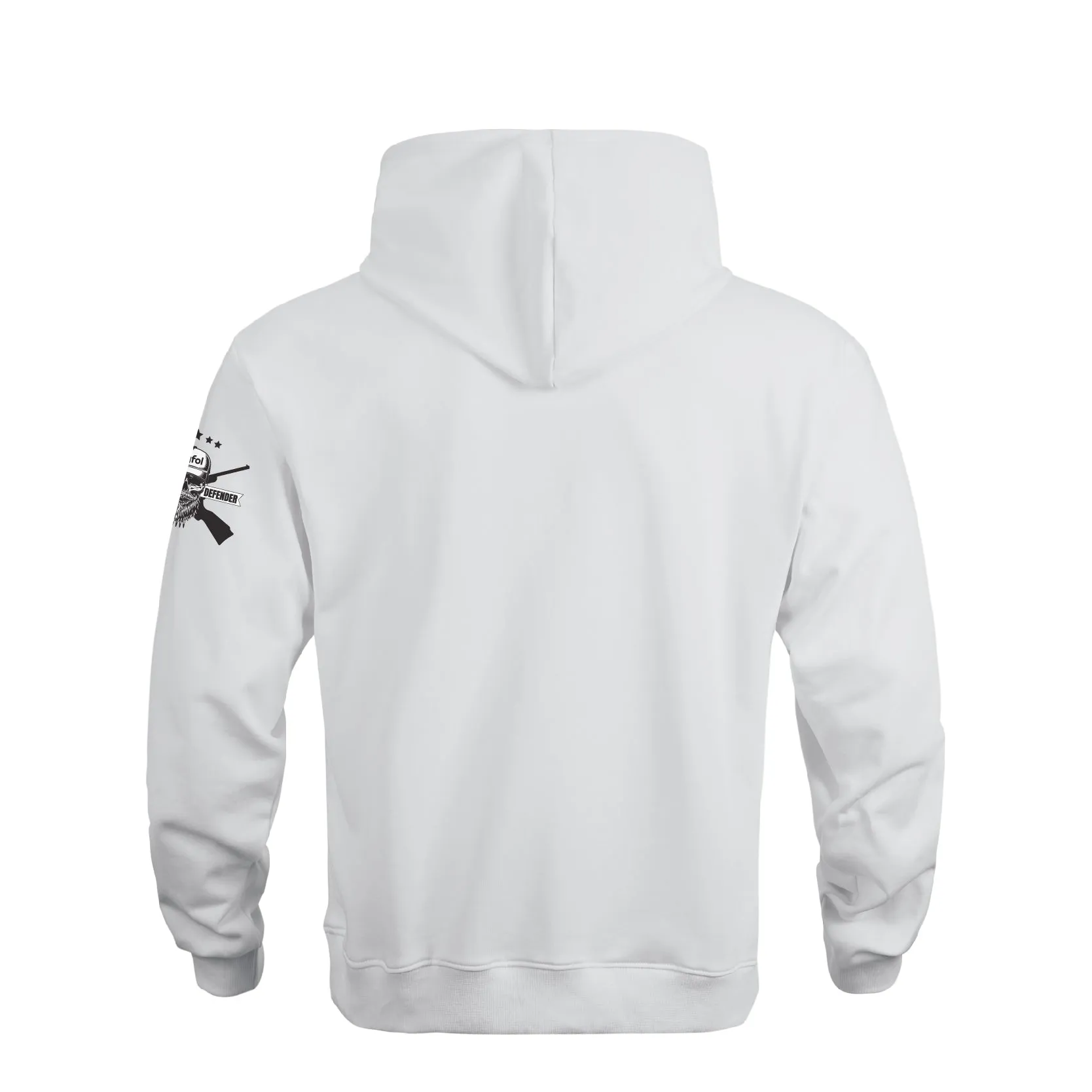 THOU SHALT NOT TRY ME GRAPHIC POCKET  HOODIE