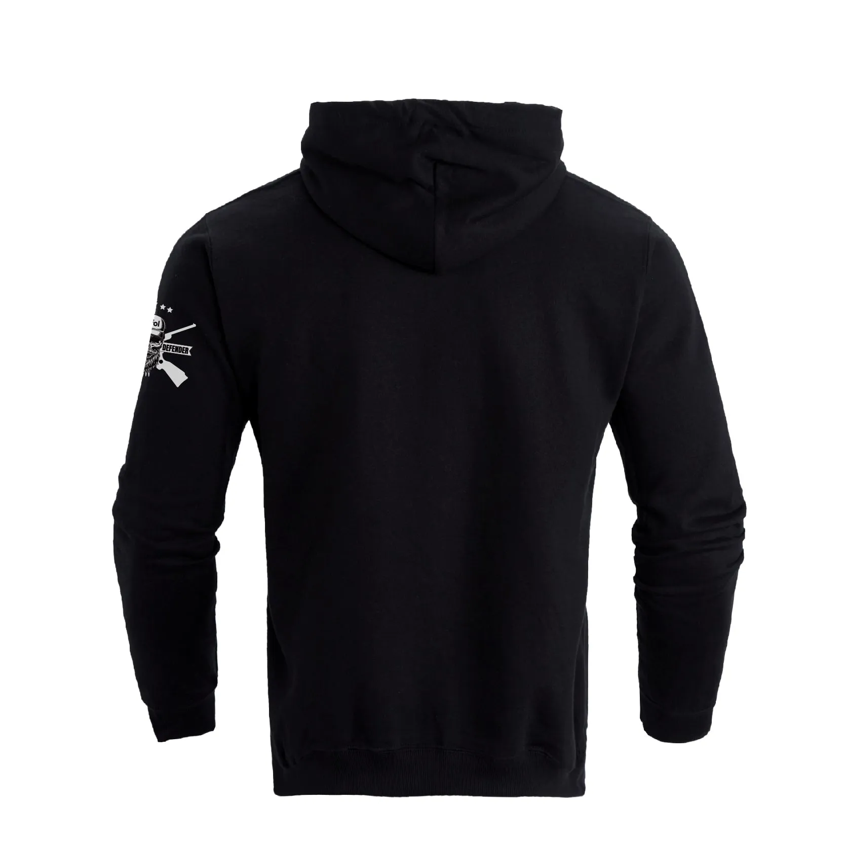 THOU SHALT NOT TRY ME GRAPHIC POCKET  HOODIE