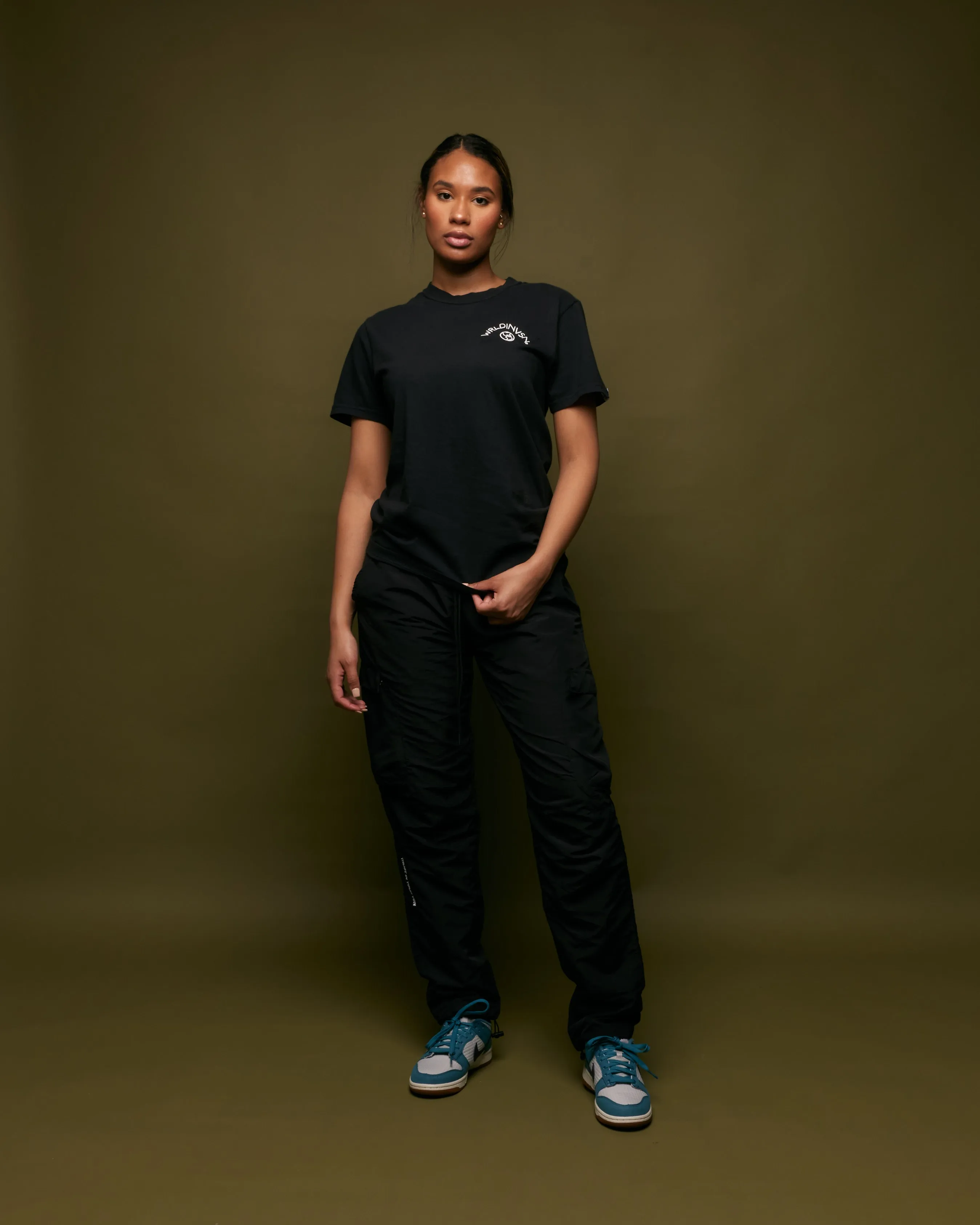 TIYV Utility Cargo Pants (Black)
