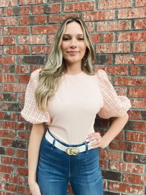 Unbelievable Top: Blush