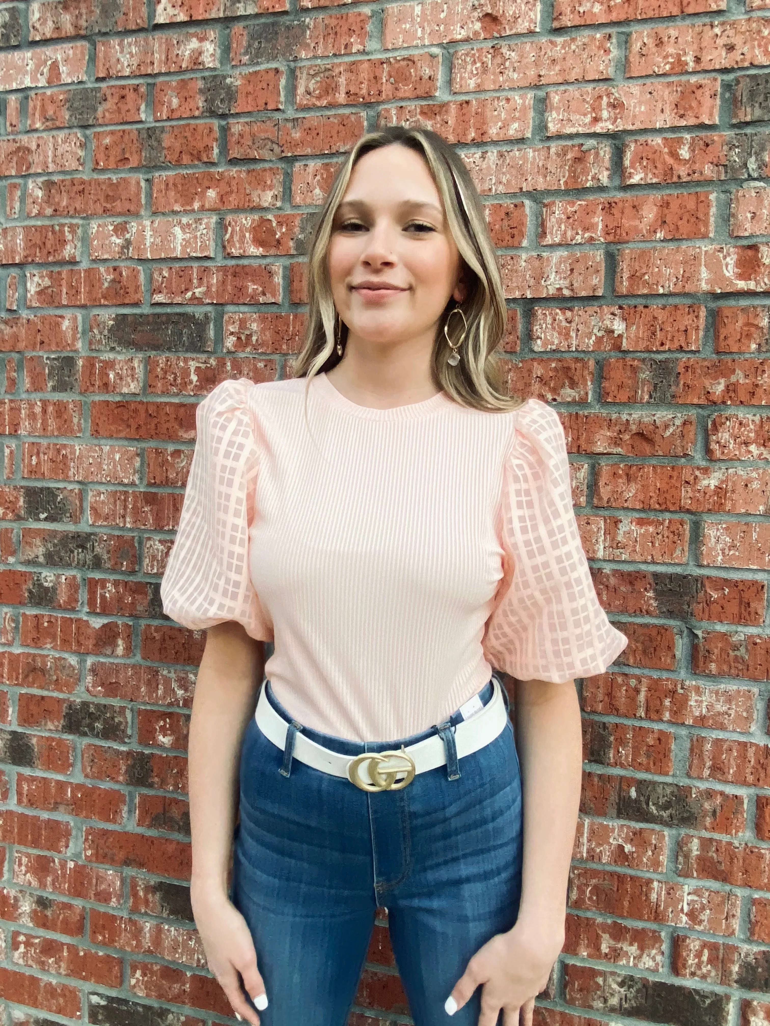 Unbelievable Top: Blush