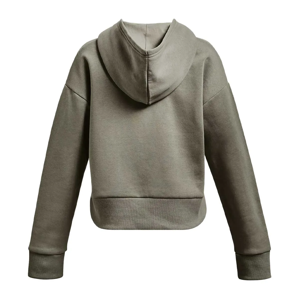 Under Armour 1379517 Rival Crop Hoodie Green - Girls