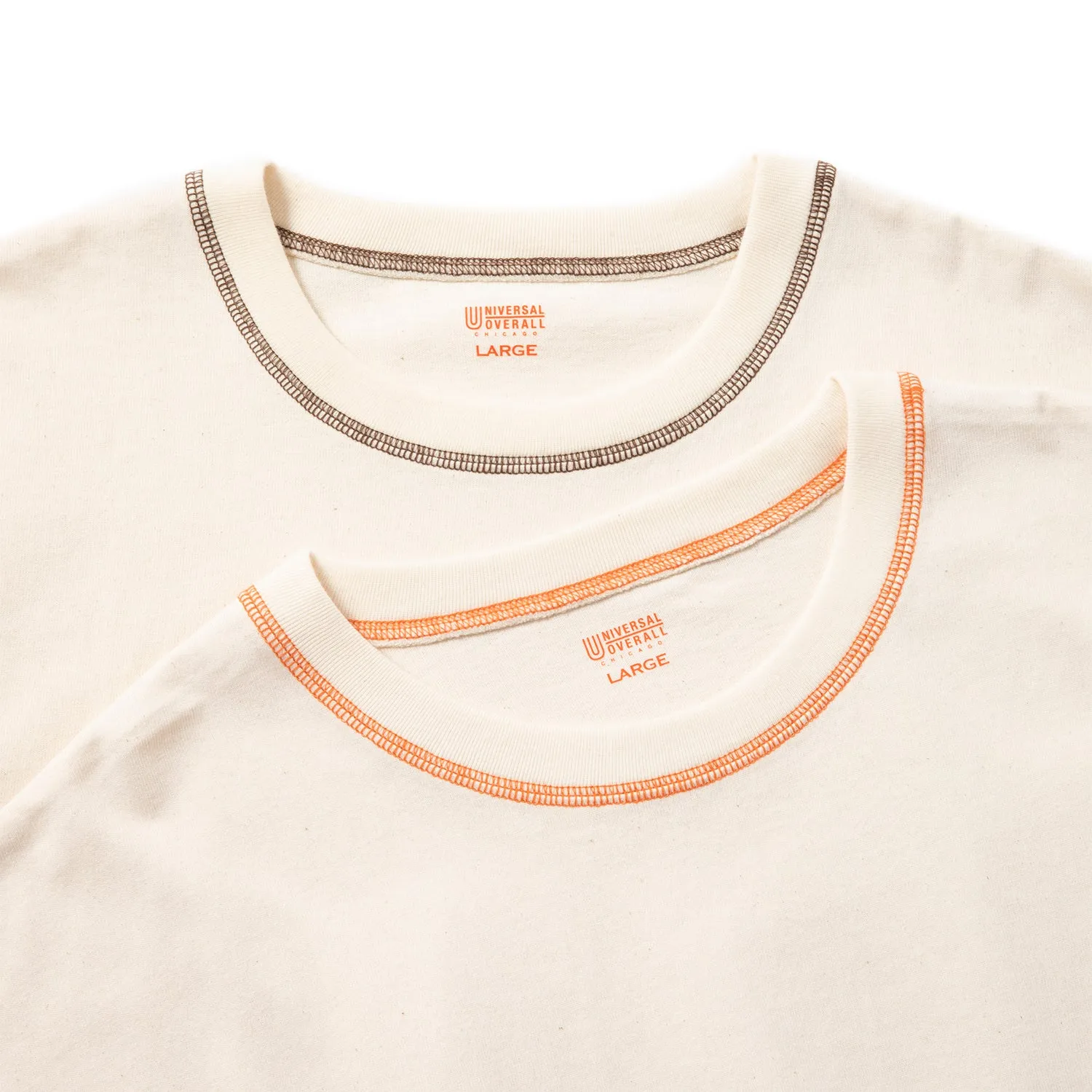 UNIVERSAL OVERALL | ユニバーサルオーバーオール　KINARI loose fit 2P PACK T