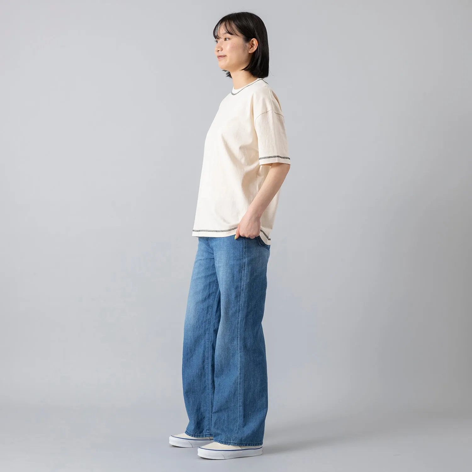 UNIVERSAL OVERALL | ユニバーサルオーバーオール　KINARI loose fit 2P PACK T