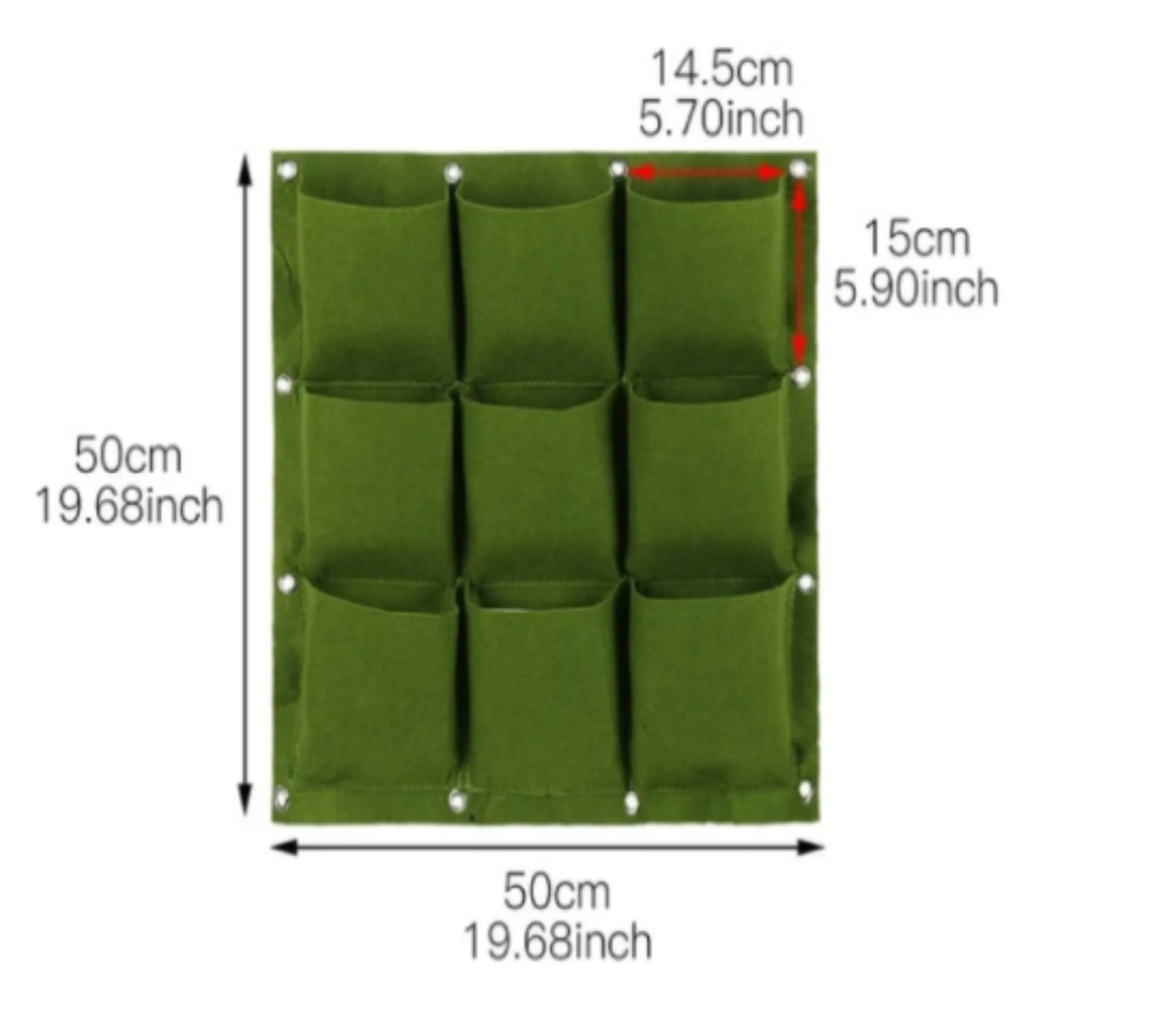 Vertical Hanging Growing Bag