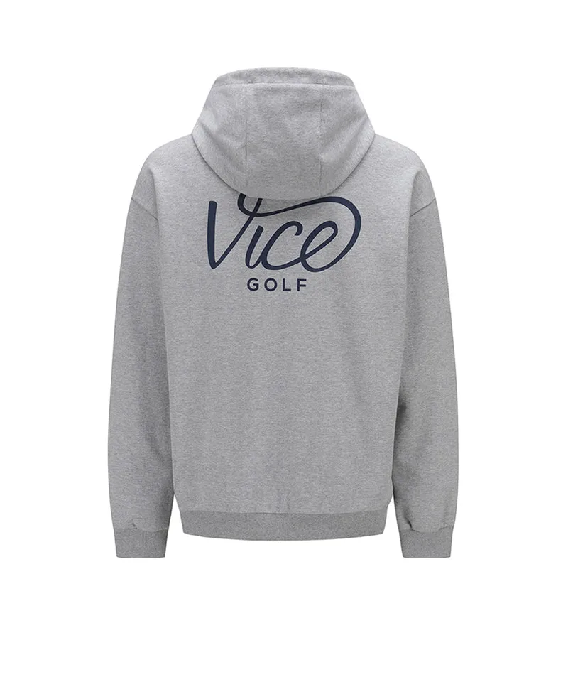 Vice Golf Atelier Unisex Vice Basic Hoodie - Melange Gray