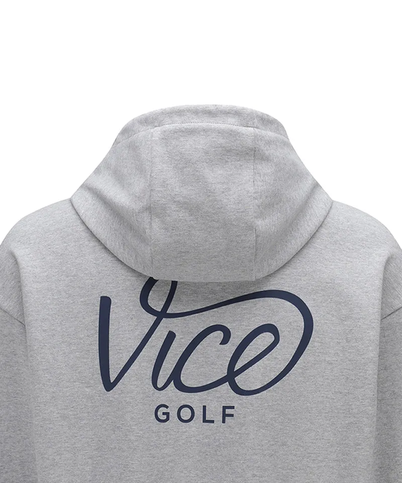 Vice Golf Atelier Unisex Vice Basic Hoodie - Melange Gray