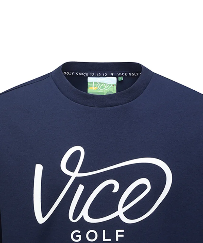 Vice Golf Atelier Unisex Vice Basic Sweat Shirt - Navy