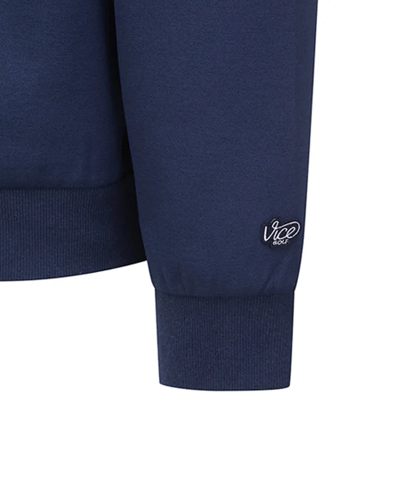 Vice Golf Atelier Unisex Vice Basic Sweat Shirt - Navy
