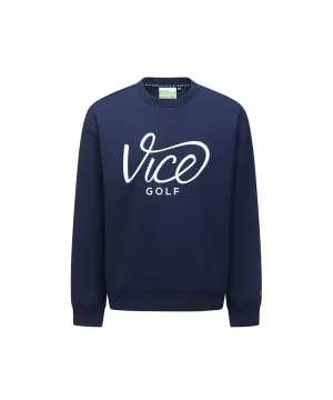 Vice Golf Atelier Unisex Vice Basic Sweat Shirt - Navy