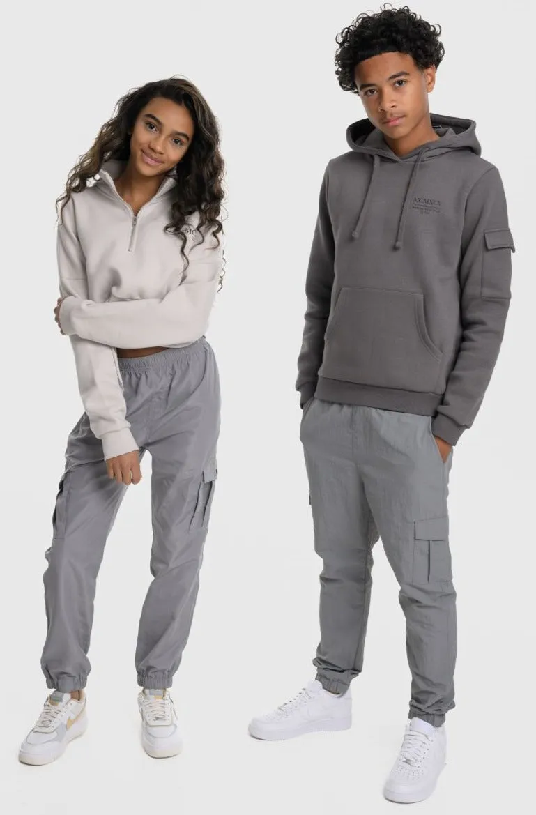 VIXEN GIRLS CARGO PANTS - GREY