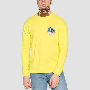 Volcom Macro Dose Loose Fit Longsleeve T-Shirt Limeade