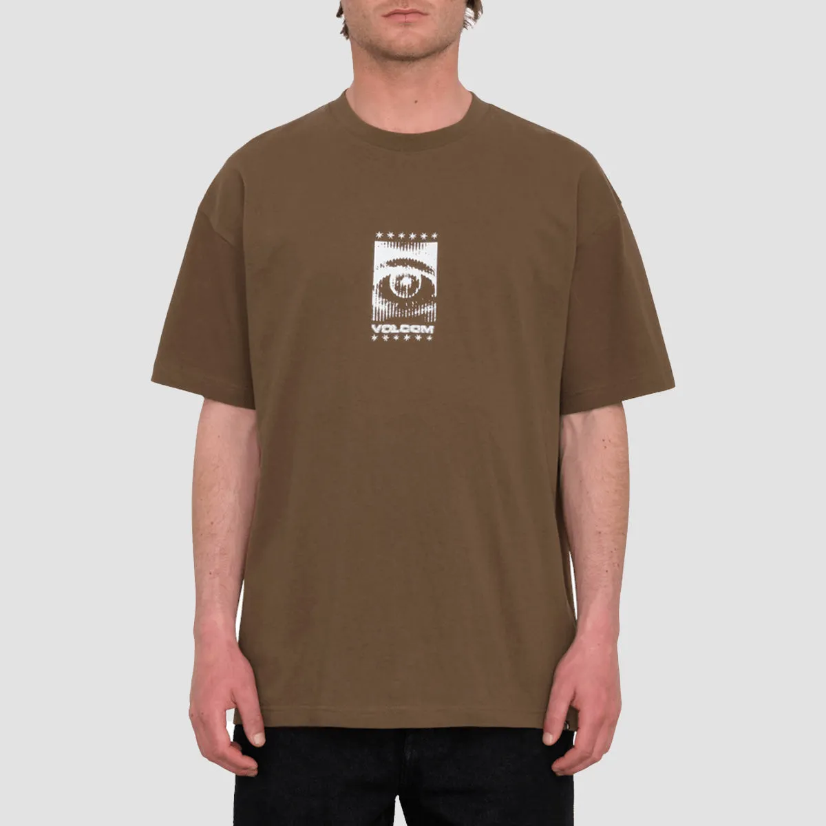 Volcom Primed LSE T-Shirt Dark Earth