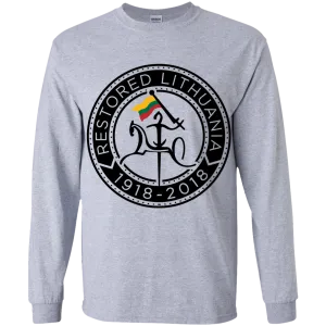 Vytis Restored - Boys Youth Classic Long Sleeve T-Shirt