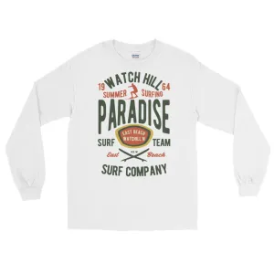 Watchill'n 'Summer Surfing' - Long-Sleeve T-Shirt (Green/Terracotta)