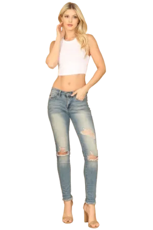 White Core Tank Ribbed Crop Top - Pack of 5